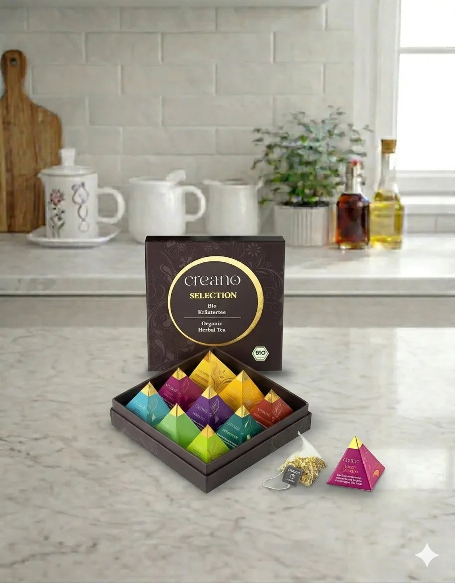 Christmas Gift Box with Bio Infusions Creano 9 pyramids